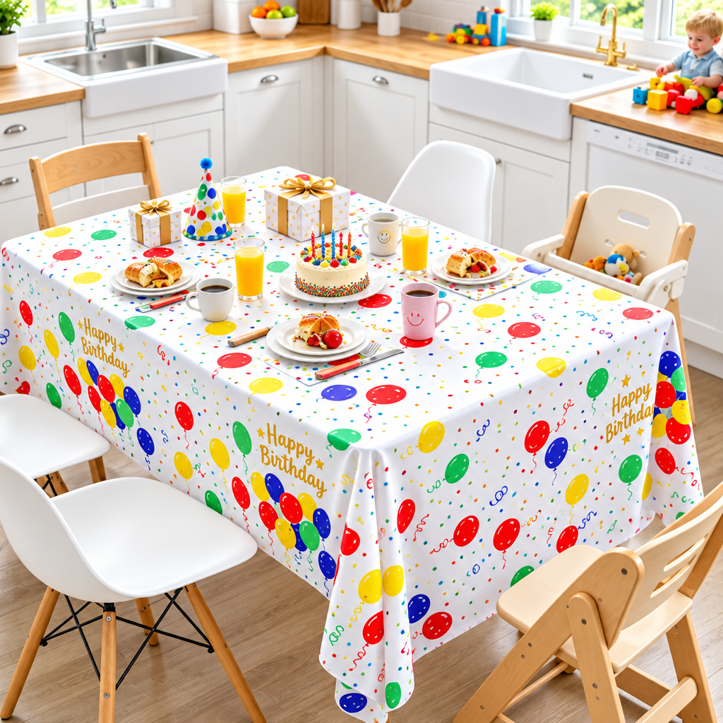 Disposable PE Party Table Cover
