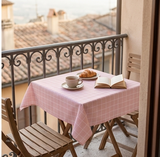Waterproof Checkered PVC Tablecloth