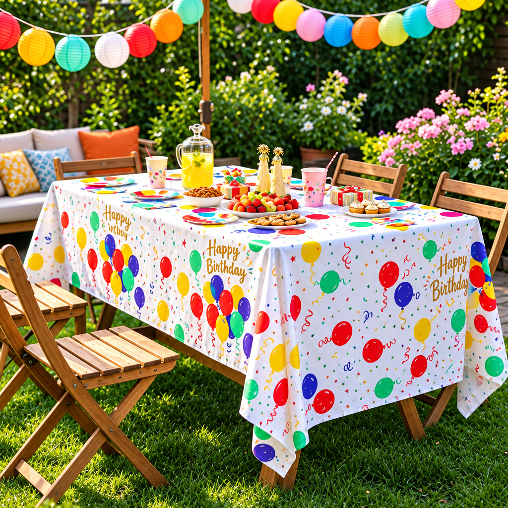 Disposable PE Party Table Cover