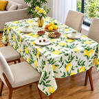 Lemon Theme Decorative Tablecloth